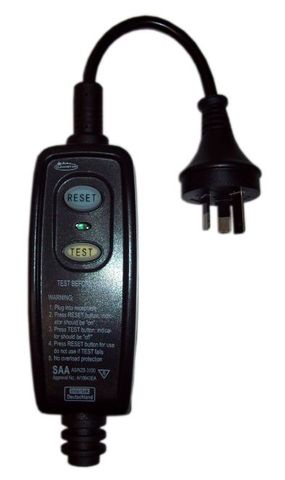 CLEANSTAR RCD WIREABLE INLINE 10AMP BLACK