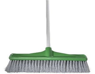 OATES JUMBO INDOOR BROOM WITH HANDLE GREEN 450mm164724