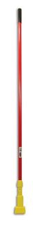 RUBBERMAID CLAMP STYLE WET MOP RED HANDLE PLASTIC YELLOW HEAD FIBREGLASS HANDLE