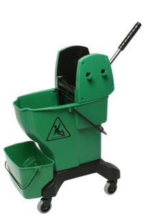 EDCO ENDURO PRESS WRINGER & BUCKET COMPLETE GREEN