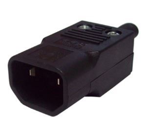 CLEANSTAR IEC 3 PIN MALE POWERHEAD PLUG