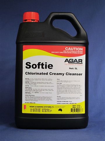 AGAR SOFTIE CREME CLEANSER 5LT
