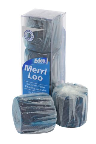 EDCO MERRI LOO IN CISTERN CLEANER 3PK