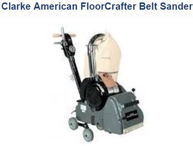 FLOORCRAFTER BELT SANDER- 8" BELT SAND, 230V/50Hz