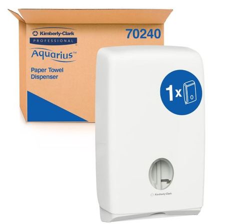 AQUARIUS COMPACT TOWEL DISPENSER