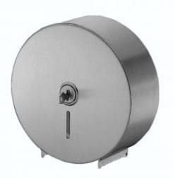 DAVIDSON JUMBO S/STEEL LOCKABLE TOILET DISPENSER