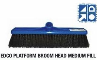 EDCO PLATFORM BROOM HEAD MEDIUM FILL 400MM