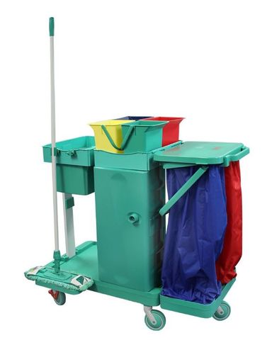 SABCO DELUXE ANTIBACTERIAL CART