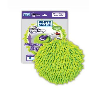WHITE MAGIC SPIN MOP - REPLACEMENT FINGERS HEAD