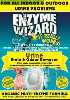ENZYME WIZARD URINE STAIN & ODOUR REMOVER 5L