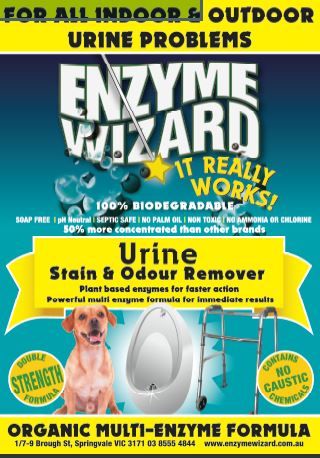 ENZYME WIZARD URINE STAIN & ODOUR REMOVER 5L