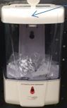 TASMAN SOAP DISPENSER AUTO V 410 600ML