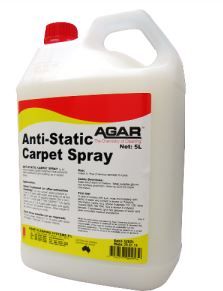 AGAR ANTI-STATIC CARPET SPRAY 5LT