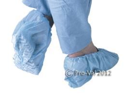 PRO VAL SUREFOOT BLUE PP NON-SKID SHOE COVERS 100PC