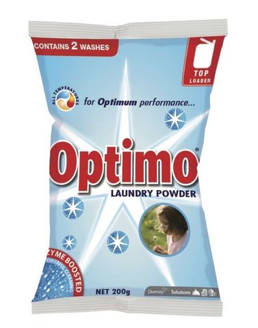 DIVERSEY OPTIMO LAUNDRY POWDER SACHET 60x200g