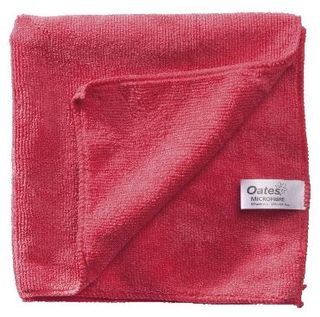 OATES ALL PURPOSE THICK MICROFIBRE CLOTH RED 165634