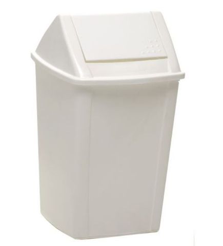 SABCO TIDY BIN WHITE SWING TOP 30LT