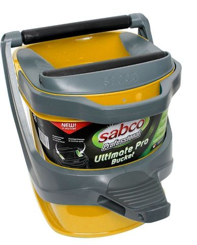 SABCO ULTIMATE PRO MOP BUCKET 16LT YELLOW