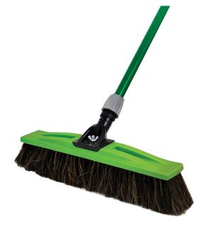 SABCO LARGE INDOOR BROOM WITH HANDLE