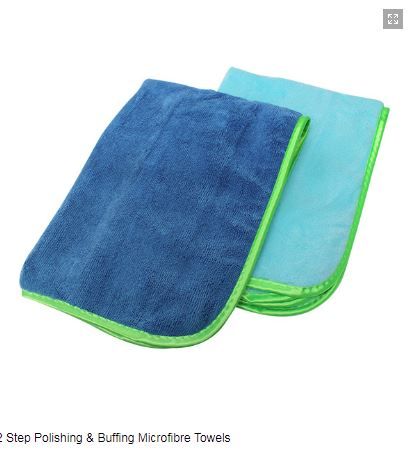 SABCO TURTLE WAX  2 STEP POLISHING & BUFFING 1PK