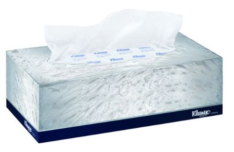 FACIAL TISSUE: 2ply, Kimberly Clark, Kleenex, 200 p/box, 24 boxes p/ctn