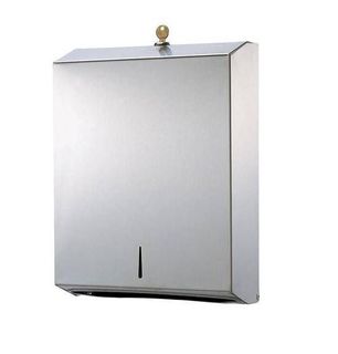 INTERLEAVE PAPER TOWEL DISPENSER STAINLESS STEEL