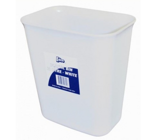 EDCO PLASTIC BIN 10L WHITE