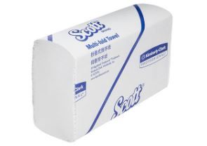 HAND TOWEL: Multifold - Kimberly Clark, Scott, 250 towels p/pk, 16 packs p/ctn