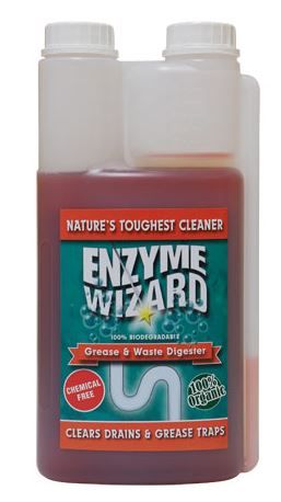 ENZYME WIZARD GREASE & WASTE TWIN 1LT