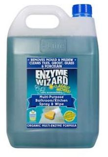 ENZYME WIZARD MULTIPURPOSE BATHROOM & KITCHEN SPRAY N WIPE 5LT