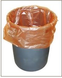 TAILORED PACKAGING BIN LINER ROLL HEAVY DUTY ORANGE 73LT