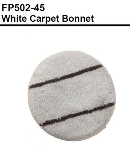 WHITE CARPET BONNET 450MM or 17inches - OATES