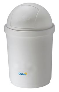 OATES DOMED BIN WHITE 28LT 165946