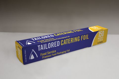 TAILORED PACKAGING 44CM FOIL ROLL X 150M - GENERAL PURPOSE 6 PER CTN