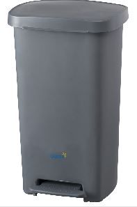 OATES PEDAL BIN GREY 50LT 165955