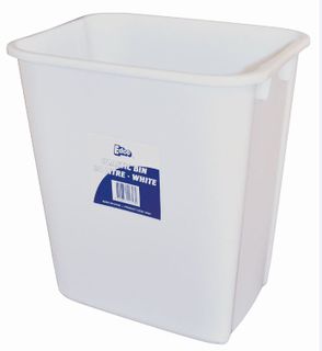 EDCO PLASTIC BIN WHITE 20LT