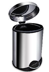 SABCO STAINLESS STEEL PEDAL BIN - 12L