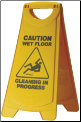 OATES A FRAME CAUTION WET FLOOR SIGN 165481