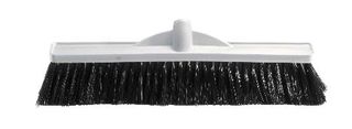 OATES WORKSHOP MED/STIFF POLY BROOM HEAD WHITE 450mm164717