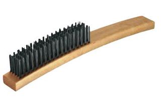 OATES 5 ROW MEDIUM STIFF WIRE BRUSH No. 12