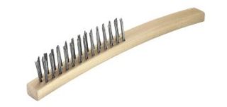 OATES VALUE 3 ROW STIFF WIRE BRUSH 164902