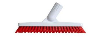 OATES HYGIENE GRADE GROUT BRUSH RED 22.5CM 165031