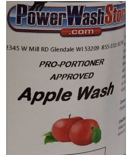 SOFTWASH APPLE WASH 1 GALLON