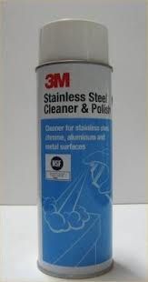 3M STAINLESS STEEL CLEANER & POLISH CAN 600G