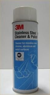 3M STAINLESS STEEL CLEANER AND POLISH CAN 600G