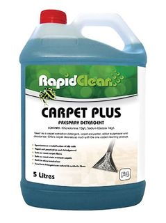 RAPIDCLEAN CARPET PLUS PRESPRAY DETERGENT 5L