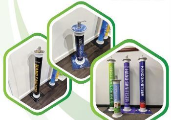 FREE STANDING SANITISER UNIT LARGE