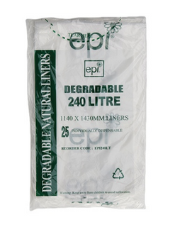DEGRADEABLE BIN LINER EPI 240L
