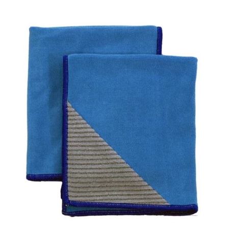 TOUCH POINT CLOTH 12 CM  ANTIBACTERIAL BLUE