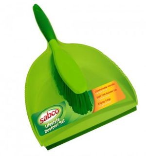 SABCO LIFESTYLE DUSTPAN AND BRUSH SET